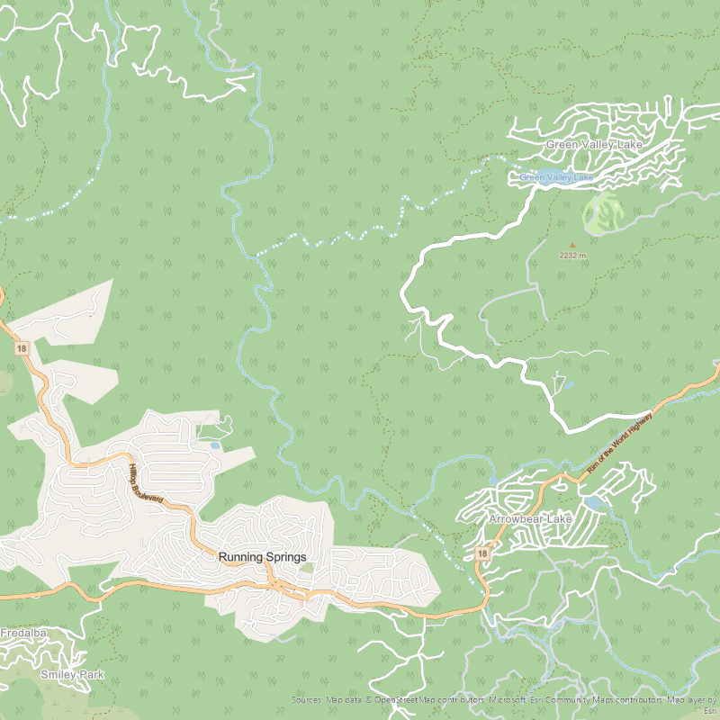 Regional context map