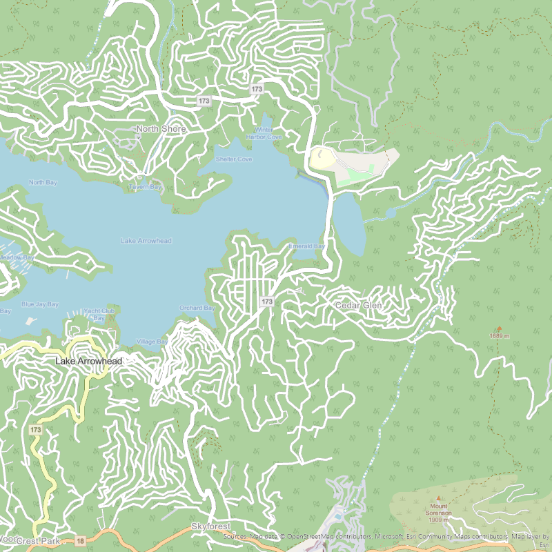 Regional context map