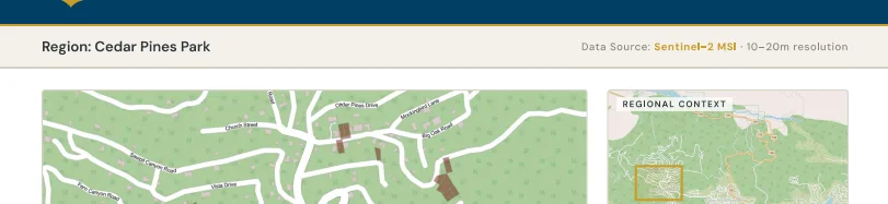 Cedar Pines Park handout preview